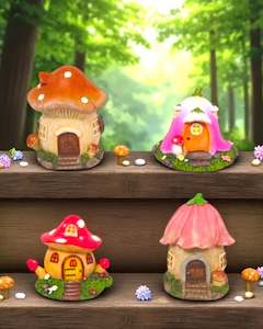 10cm Mushroom Fairy Garden House