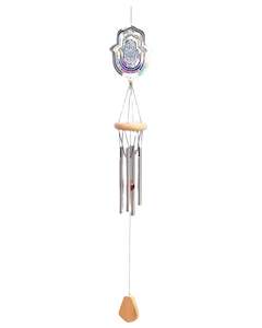 Wind Chimes: Windspinner Windchime Hamsa Hand
