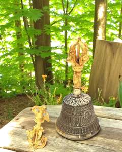 Tibetan bell with Dorje