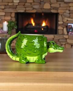 Crocodile 3D Bobble Head Mug