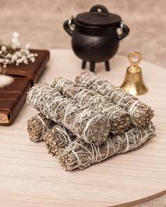 Smudge Sage Palo Santo: Common Sage (Salvia Officinalus) Herb Wands