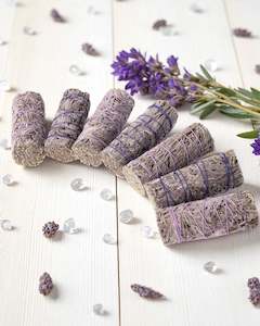 Lavender Leaf Herb Wands 4"