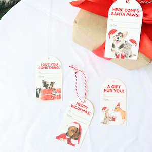Christmas: Christmas Gift Tags - Dogs & Cats
