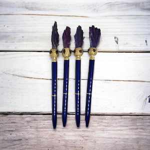 Pens: Rainbow Kyanite Pen - Blue