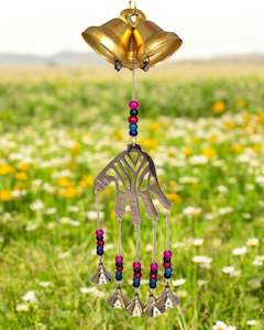 Bells: BELLS - Hamsa Hand Triple Bells