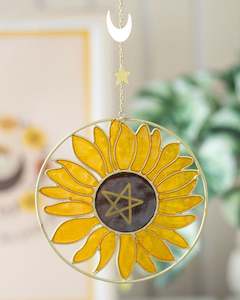 Suncatcher: Summer Solstice Sunflower Suncatcher NEW!