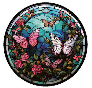 Suncatcher: Suncatcher Butterfly SUN024