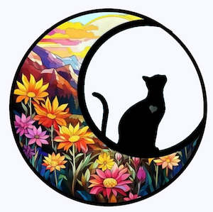 Suncatcher: Suncatcher Cat