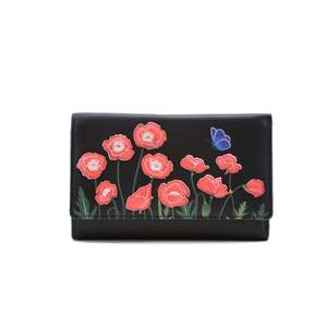 Wallets: Poppy Large Tri-Fold Purse