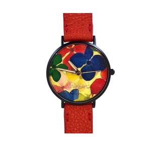 Watches: Manta Red Floral | Ladies Watch