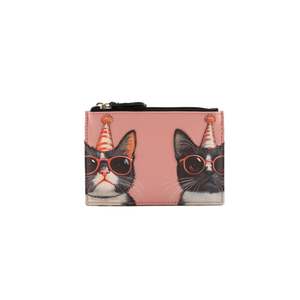 Cool Cats Card & Coin Purse