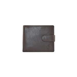 Mens Wallets: Men's Origin Tab Wallet with Zipped Tray Coin Pocket - Brown