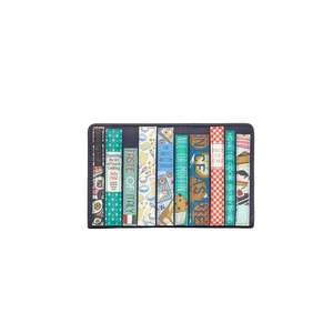 Wallets: Cookbook Bookworm Oxford Leather Purse - Navy