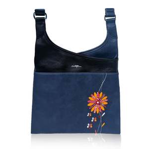 Hand Bags: Lanta Messenger - Blue