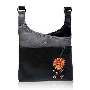 Hand Bags: Lanta Messenger - Black