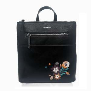 Hand Bags: Aster Backpack - Black