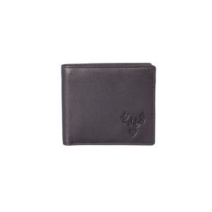 Men's Braemar Slim Wallet - Black Leather