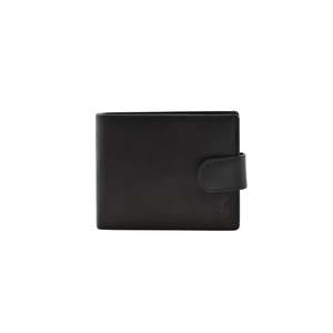 Men's Shaftsbury Tab Wallet with Coin Pocket - Black