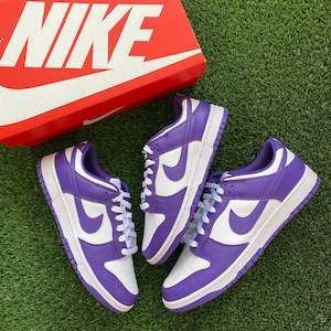 Nike: NIKE DUNK LOW "COURT PURPLE"