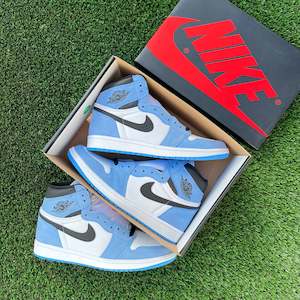 Size 13: JORDAN 1 HIGH "UNIVERSITY BLUE"