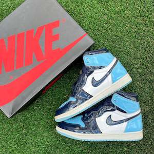 JORDAN 1 HIGH "BLUE CHILL" - PRELOVED PAIR (WOMENS US9)