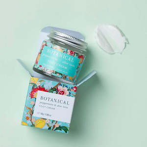 Pamper: Peppermint + Aloe Vera - Foot Cream 50gm