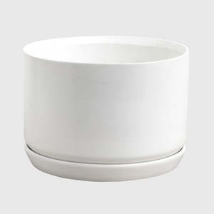 Stoneware Planters Pots Only: Wide Oslo Planter - Pot Only