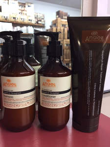 Vegan Organic Options: ANGEL EN PROVENCE GRAPEFRUIT - STRAIGHT CHEMICALLY DAMAGED HAIR 3 PRODUCT PACK