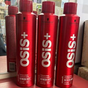 Schwarzkopf OSiS+ REFRESH DUST 3 x 300ml BODIFYING DRY SHAMPOO Tins bundle deal