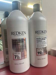 Litres: Redken Acidic Bonding Concentrate Shampoo & Conditioner both 1x litre / 1000ml