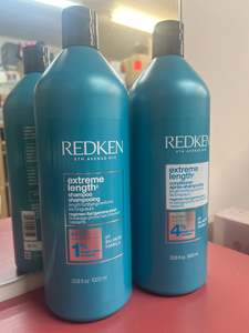 Litres: Redken Extreme Length Shampoo & Conditioner Both 1x Litre / 1000ml