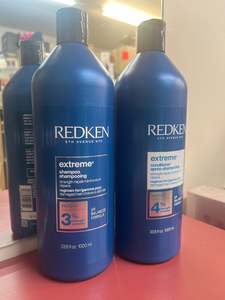 Litres: Redken Extreme Shampoo & Conditioner both 1x litre / 1000ml