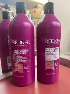 Redken Color Extend Magnetics Sulfate-Free Shampoo & Conditioner both 1x Litre / 1000ml