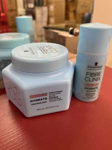 Schwarzkopf Professional Fibre Clinix HYDRATE DRY & BRITTLE HAIR + COLOUR SAFE H&hellip;