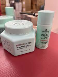 Schwarzkopf Professional Fibre Clinix VOLUMIZE FOR FINE + WEAK HAIR COLOR SAFE H&hellip;