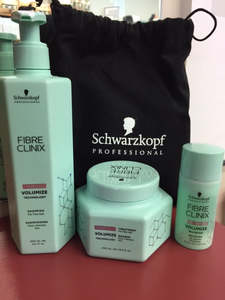 Schwarzkopf Professional Fibre Clinix VOLUMIZE FOR FINE + WEAK HAIR COLOR SAFE S&hellip;