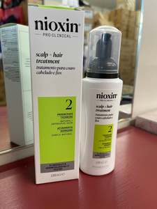 Nioxin System 2 Scalp + Hair Thickening Treatment - Serum for Natural Hair with &hellip;