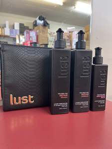 Lust Repair Shampoo Conditioner & Ends Repair Balm Trio Pack