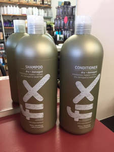 JUUCE Fix Dry + Damaged Shampoo & Conditioner Duo BOTH A BIG 1 Litre / 1000ml