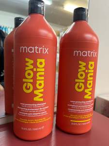Matrix Glow Mania Shampoo & Conditioner 1 litre Duo Pack