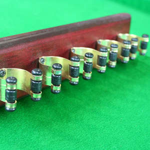 Chalk Tips Ferrules: On Cue 5 Clip Cue Rack
