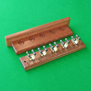 On Cue 5 Clip Cue Rack - Complete