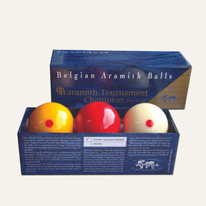 Tournament Champion Pro Cup Billiard Ball Set - Red Spot
