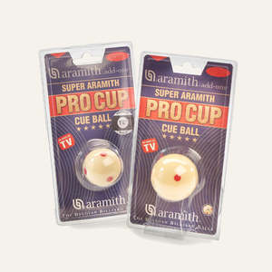 Training Individual Balls: Pro Cup Cue Balls