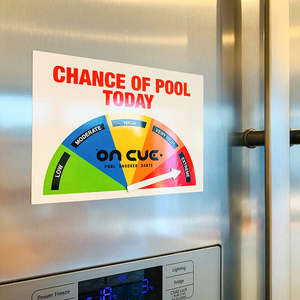 Novelty Gift Items: "Chance of ..." Fridge Magnets