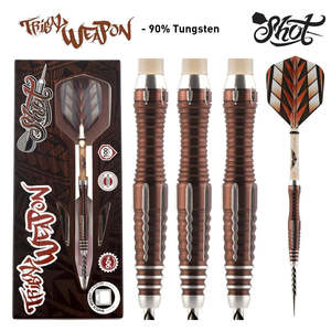 Shot Tribal Weapon 1 Series Steel Tip Dart Set