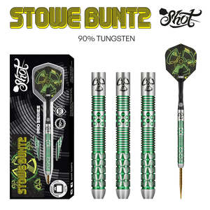 Shot Pro Series Stowe Buntz Steel Tip Dart Set
