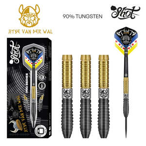 Shot Pro Series Jitse van der Wal Steel Tip Dart Set