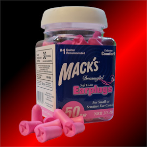 Ear Plugs: Macks Dreamgirl Ear Plugs 50 Pairs