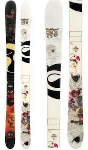 Ski - Scratch FS BlkWht